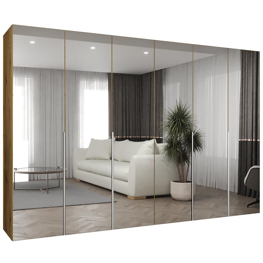 Szafa Alicante III 300 artisan srebrny