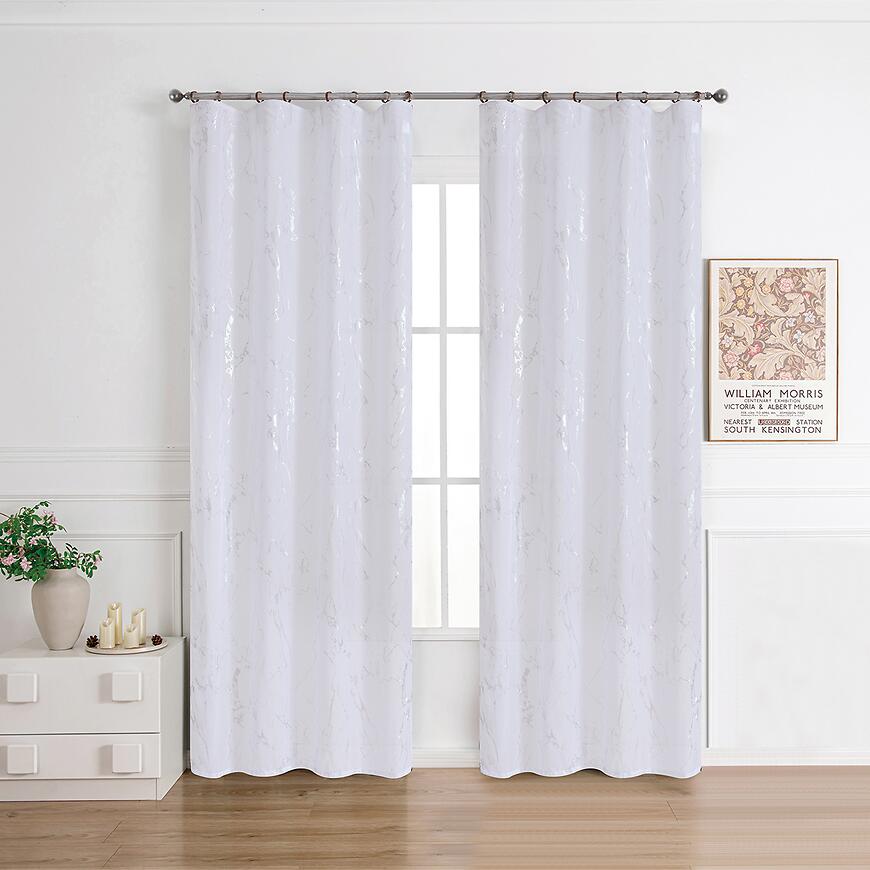 Firana na taśmie Lena silver RP499 290x245 cm