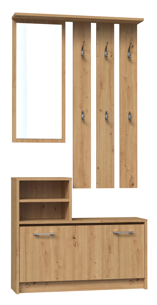 Przedpokój Ariel dąb artisan