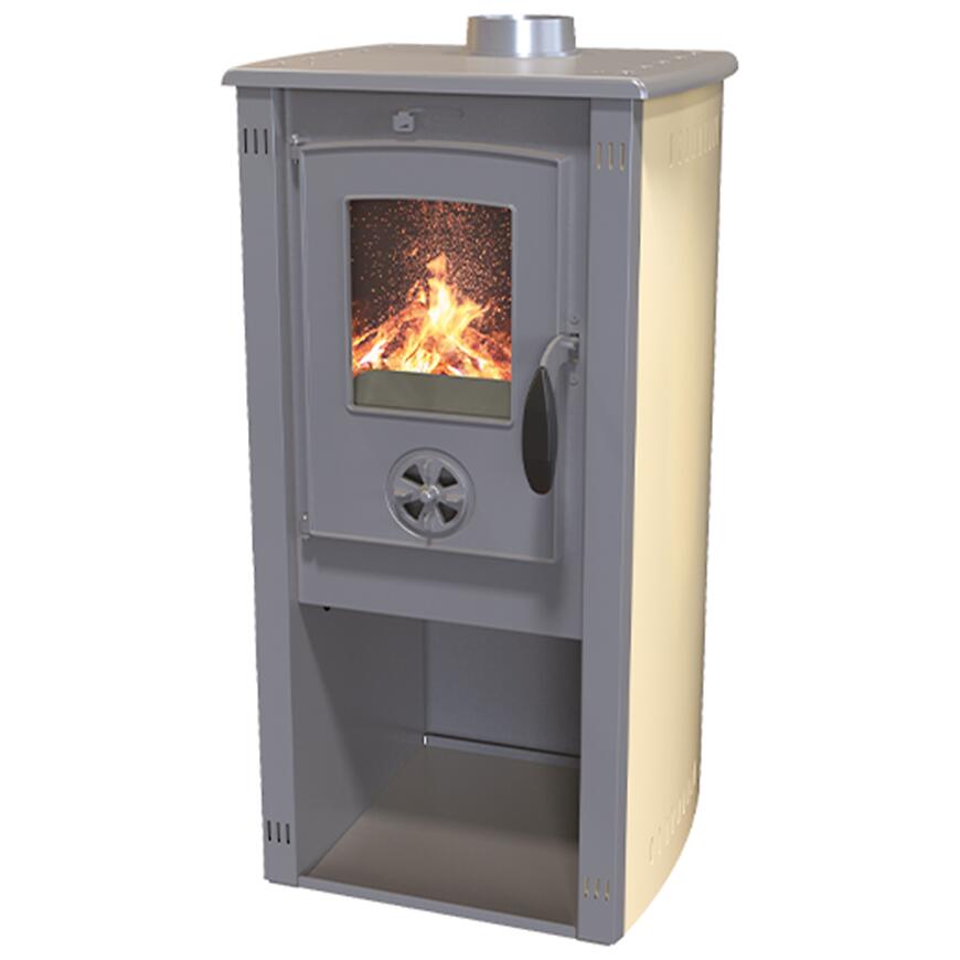 Piec stalowy Space R+ 3,9 kW