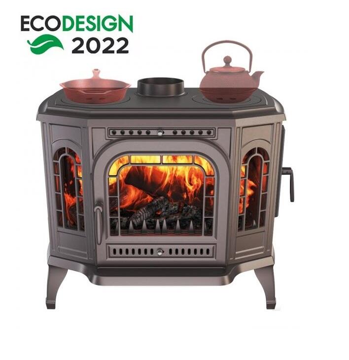Piec kominkowy P7 EKO 10,5 kW EKO PB COOK TOP