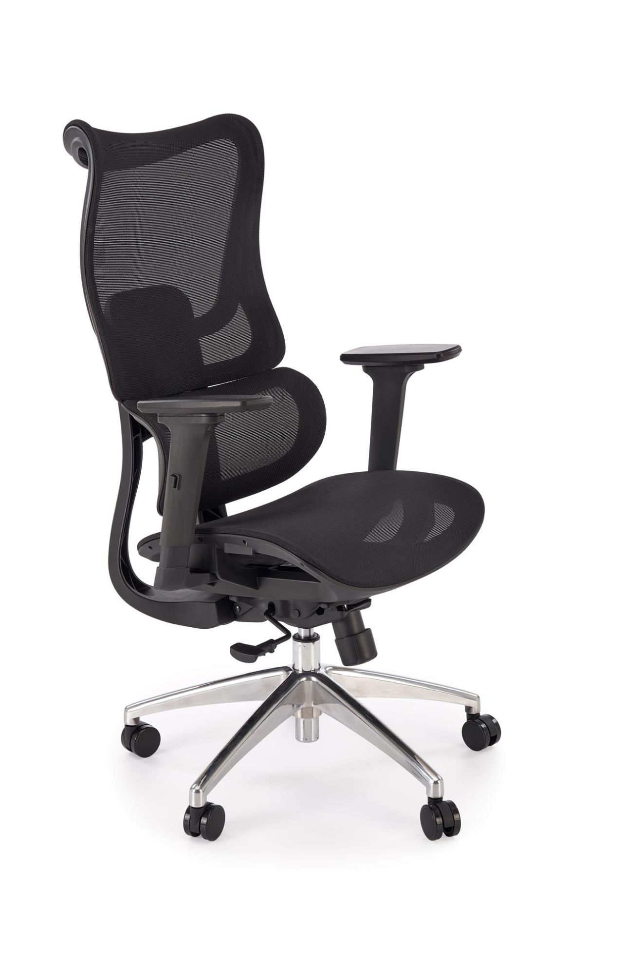 Fotel gabinetowy Moss czarny