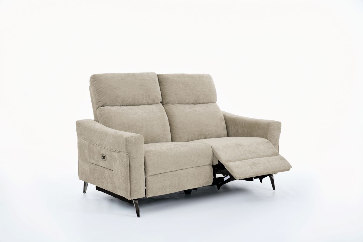 Sofa Imperial 2 z funkcją relaks beżowa