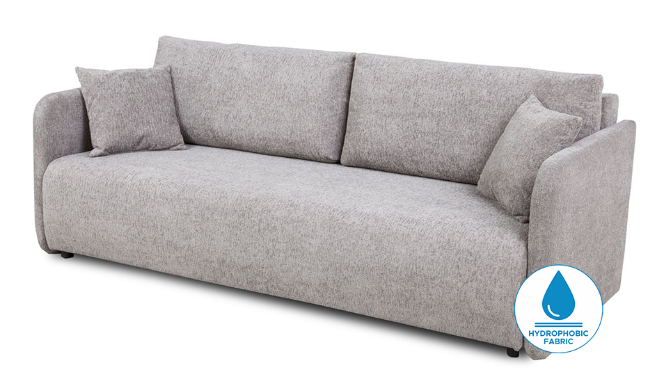 Sofa rozkładana Megis z pojemnikiem popiel