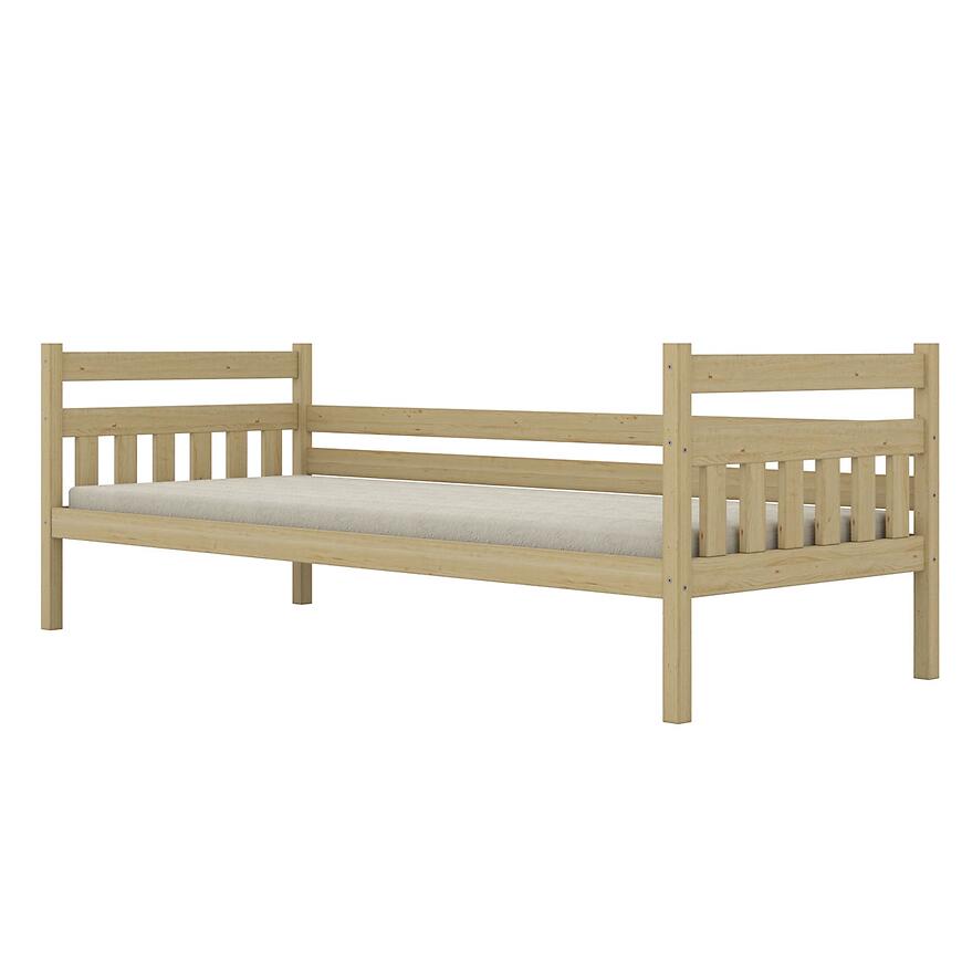 Łóżko Dawid standard 80x160 naturalne, nielakierowane