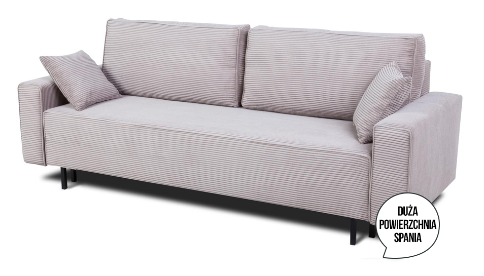 Sofa rozkładana Amaro beżowa