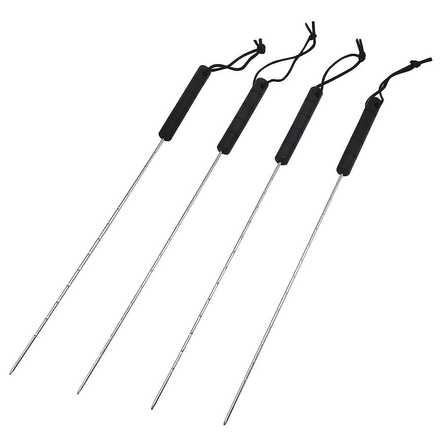 Szpikulce do grillowania 4 szt 38cm KY3804