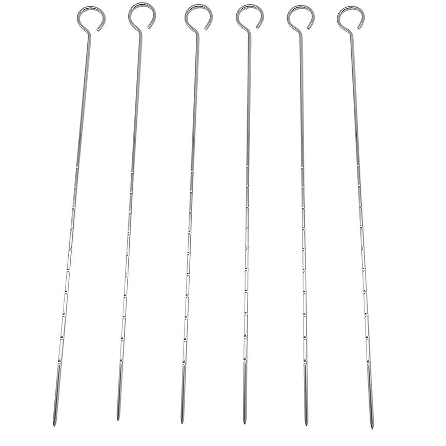 Szpikulce do grillowania 9 szt 38 cm KY3806