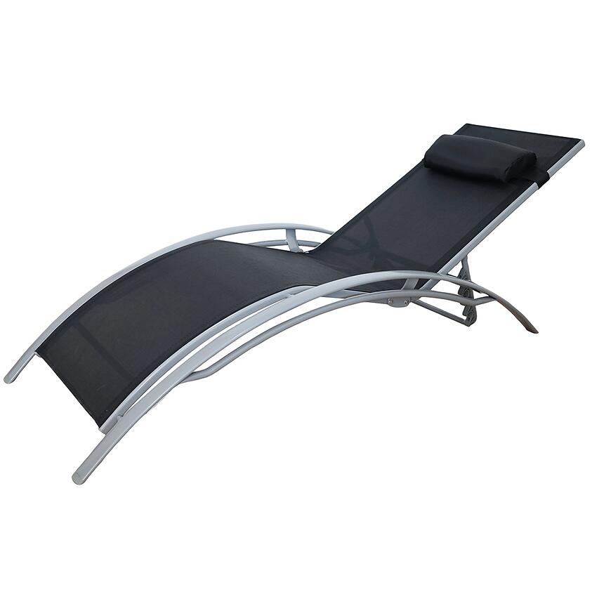 Leżak Luna XT5383A czarny