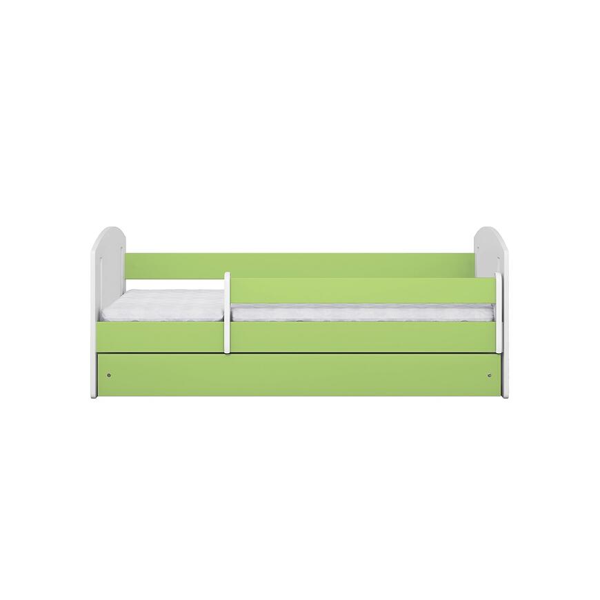 Łóżko dziecięce Classic 2+M Zielony 80x140