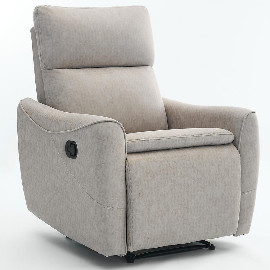 Fotel z funkcją relax Belloro beżowy