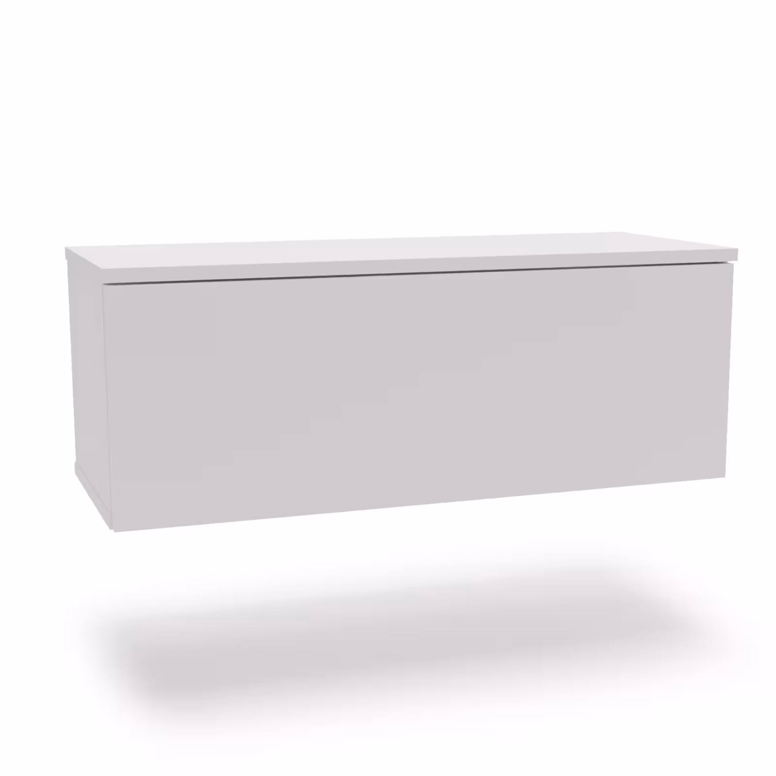 Szafka RTV Nicole 80 cm - kolor Biały