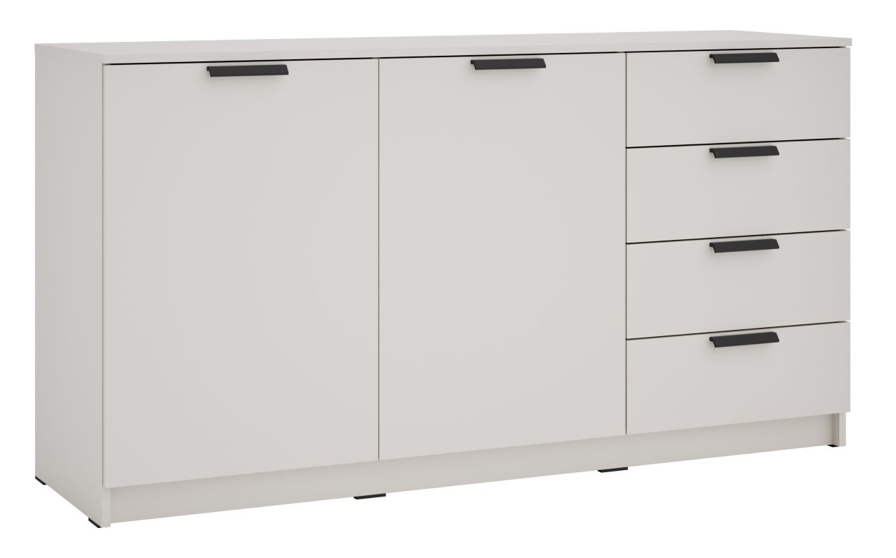 Komoda dwudrzwiowa z szufladami Ava 04 2D4S kaszmir