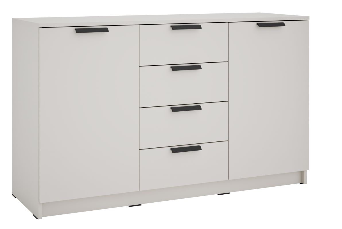 Komoda dwudrzwiowa z szufladami Ava 02 2D4S kaszmir