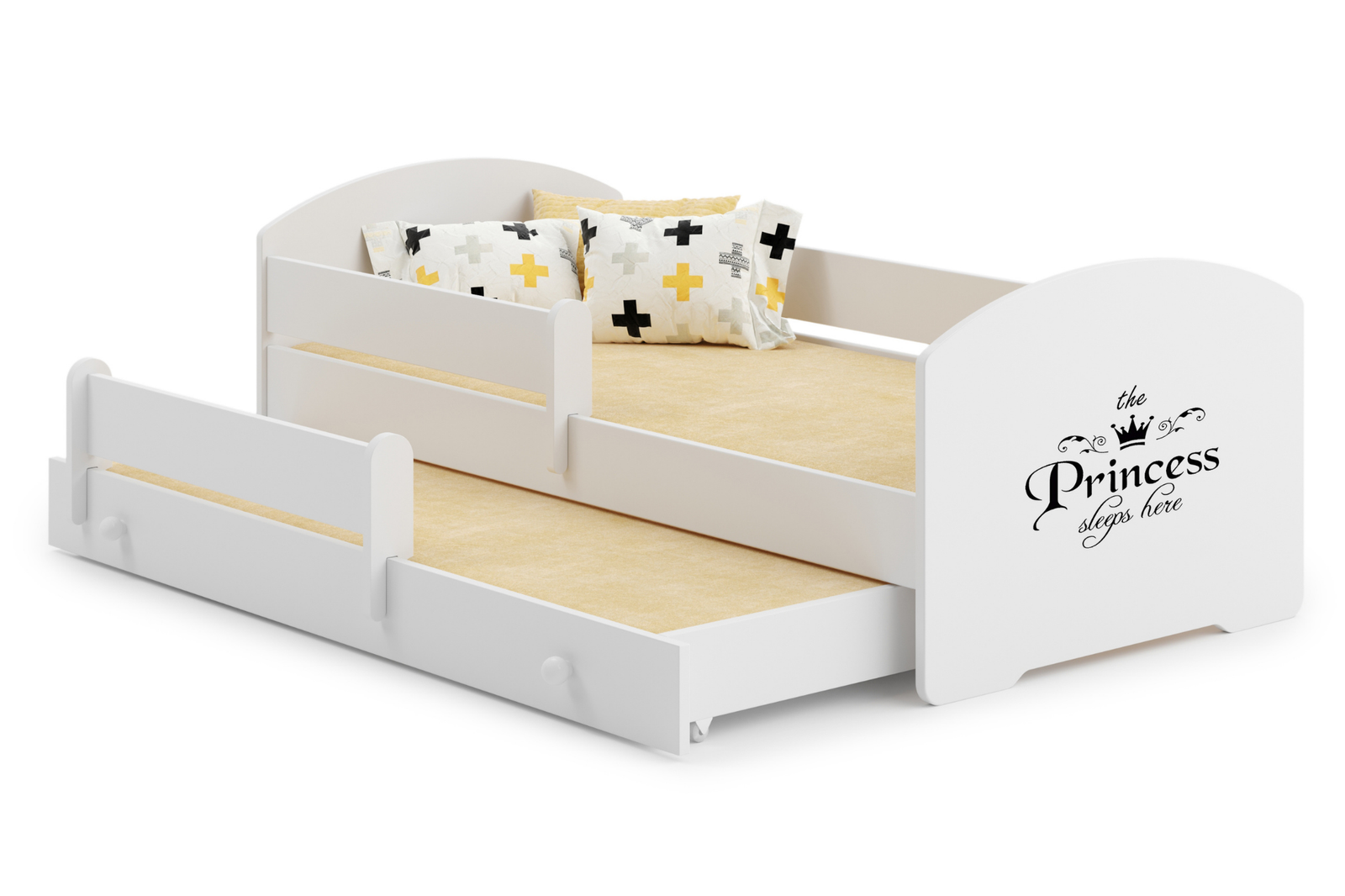 Łóżko podwójne LUK 160x80 Princess