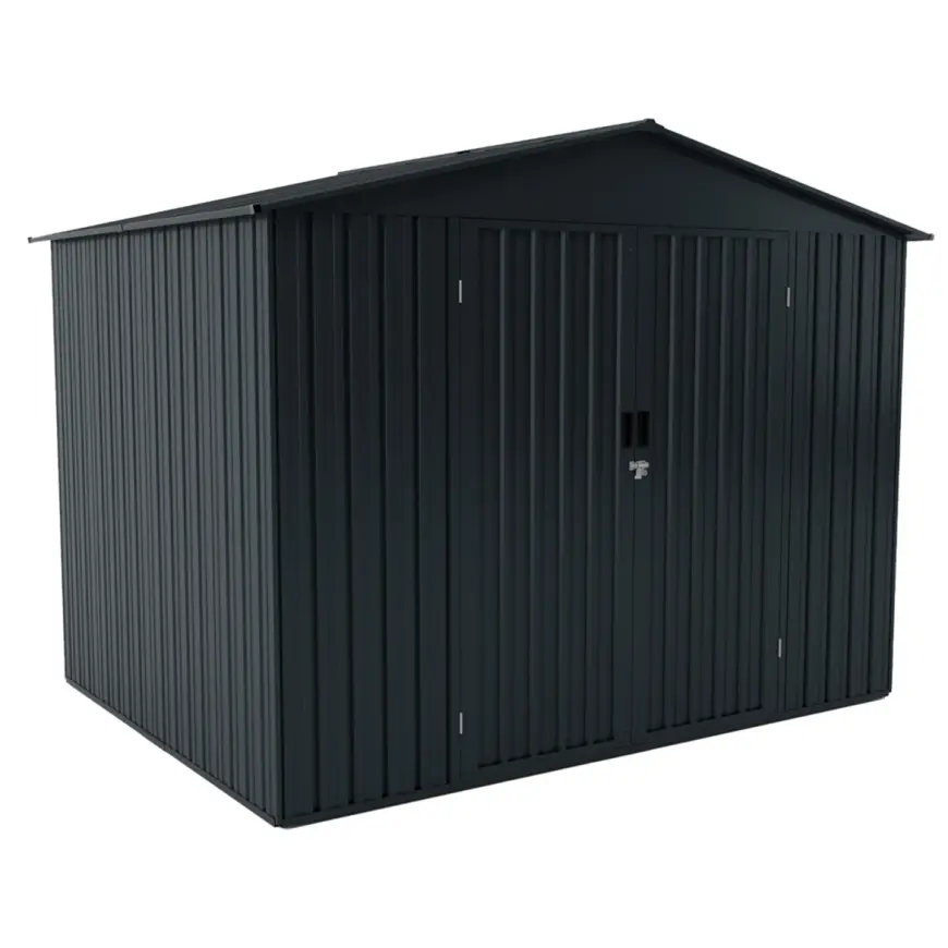 Ogrodowy domek metalowy 181 x 244,5 x 195 cm