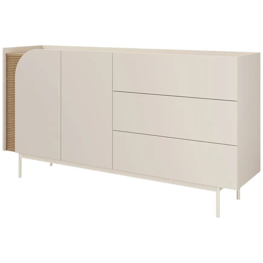 Komoda Carmen 6 Macadamia/Dąb Wiosenny