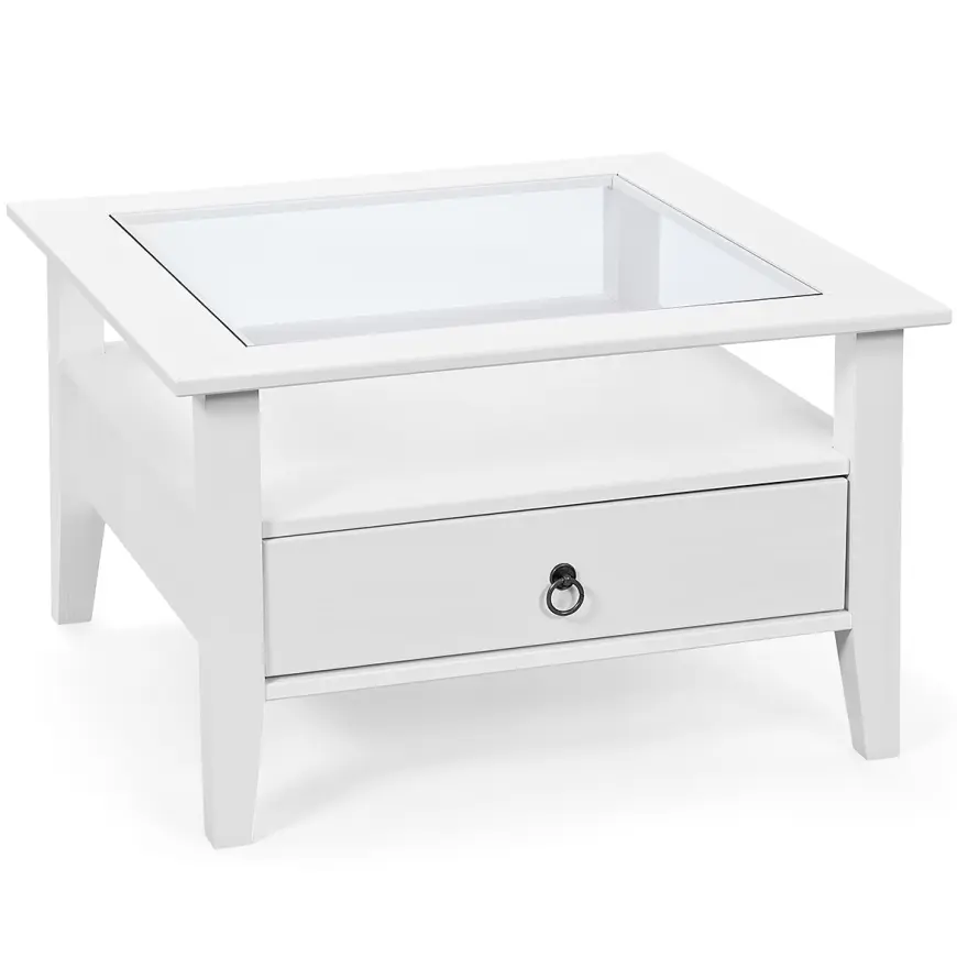 Stolik Kawowy 20901510 Provence 1 Sosna Biały