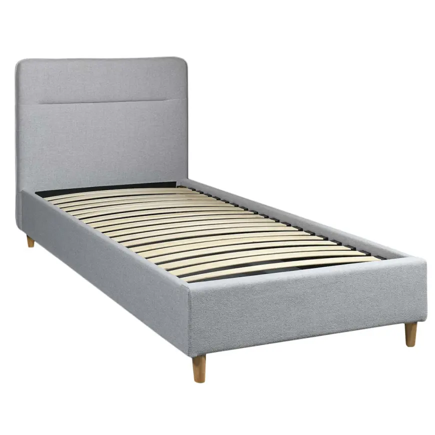 Łóżko Cesana 90x200 BED23-09 szary