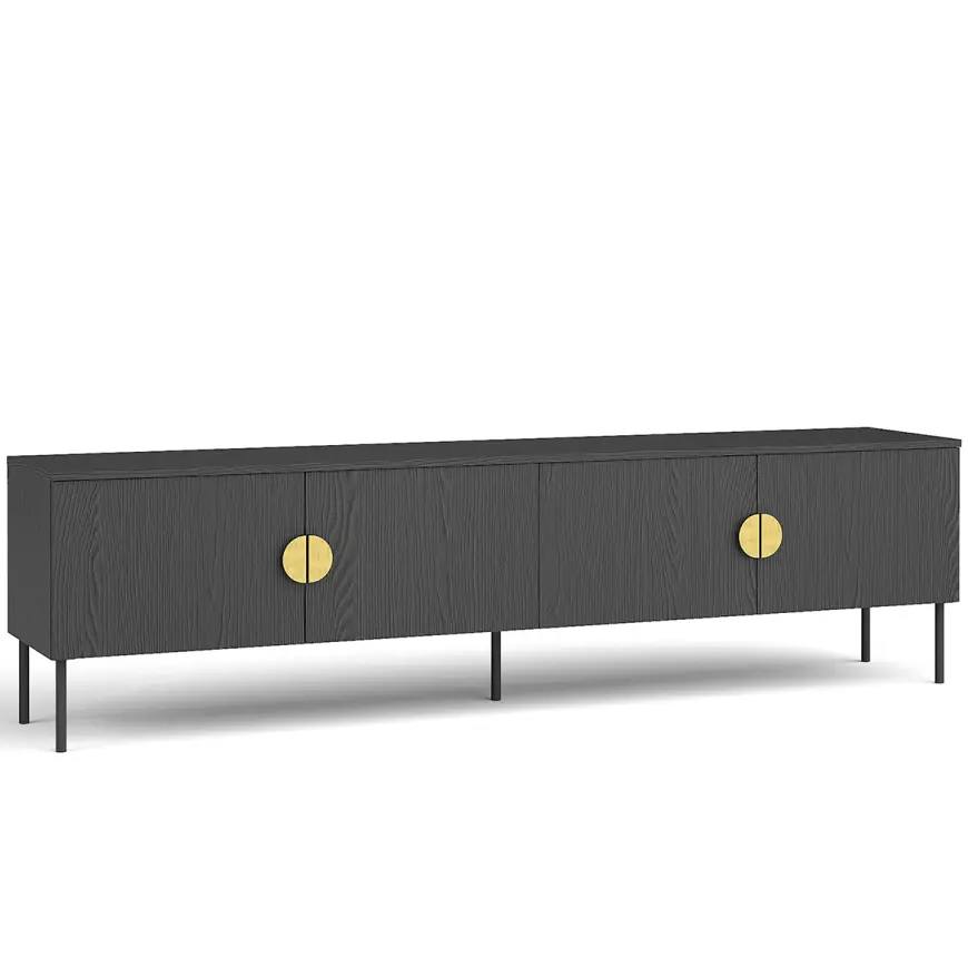 Szafka RTV Mond 4D 09-B czarna