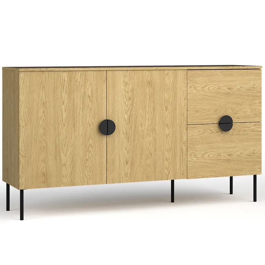 Komoda Mond 2D 2SZ 03-B dąb
