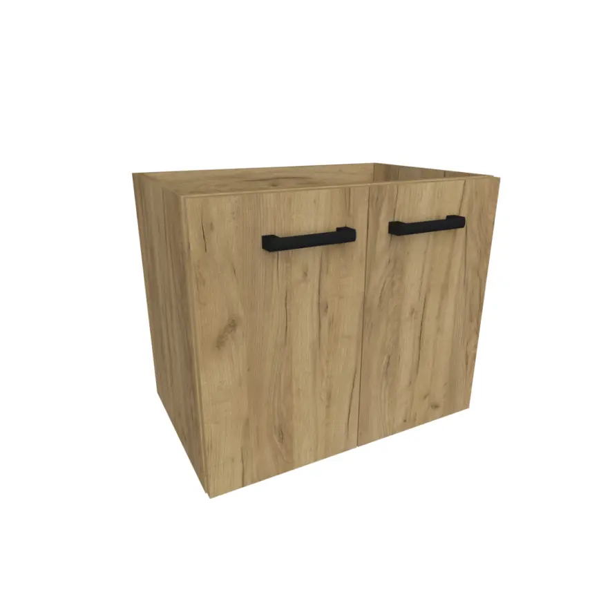 Szafka pod umywalkę Paris 60 cm dąb złoty