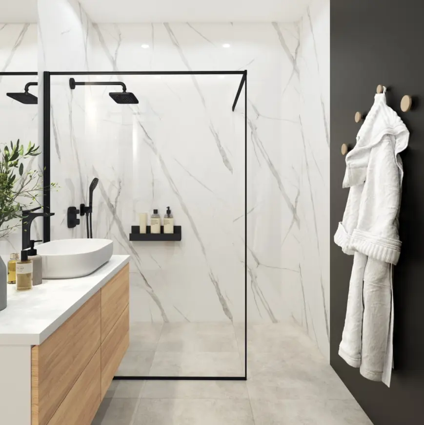 Panel ścienny SPC Calacatta White 120x265cm 4mm