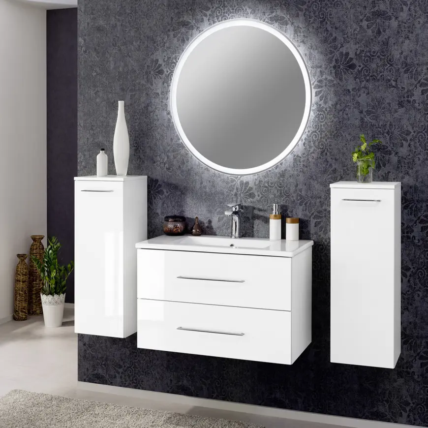 Lustro Rund 80 Led 80x2,5 84565