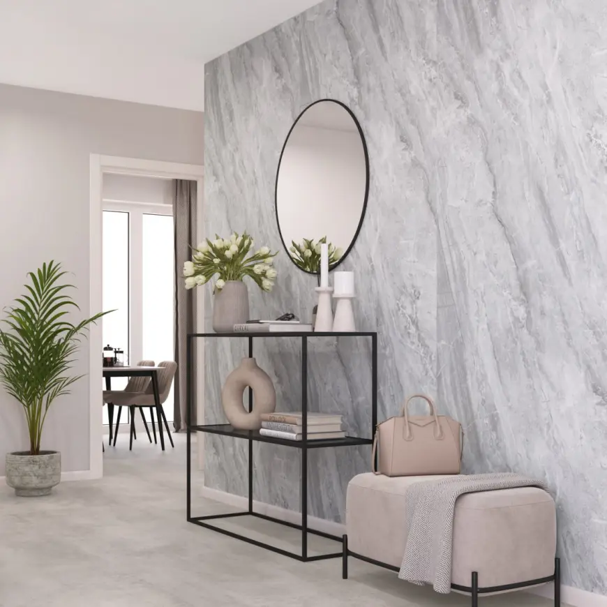 Panel ścienny SPC Smoky Ash 120x265cm 4mm