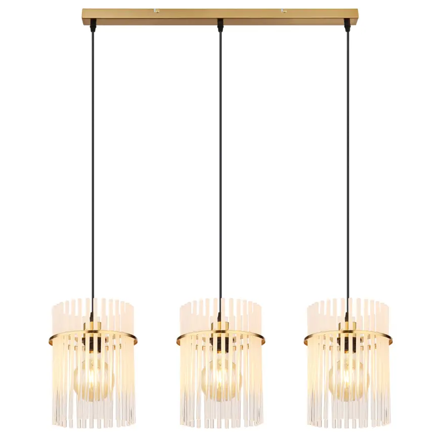 Lampa wisząca 15698-3HM Gold LW3