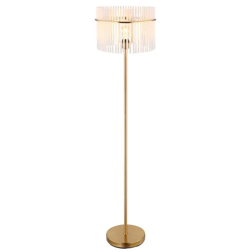 Lampa podłogowa 15698SM Gold LP1