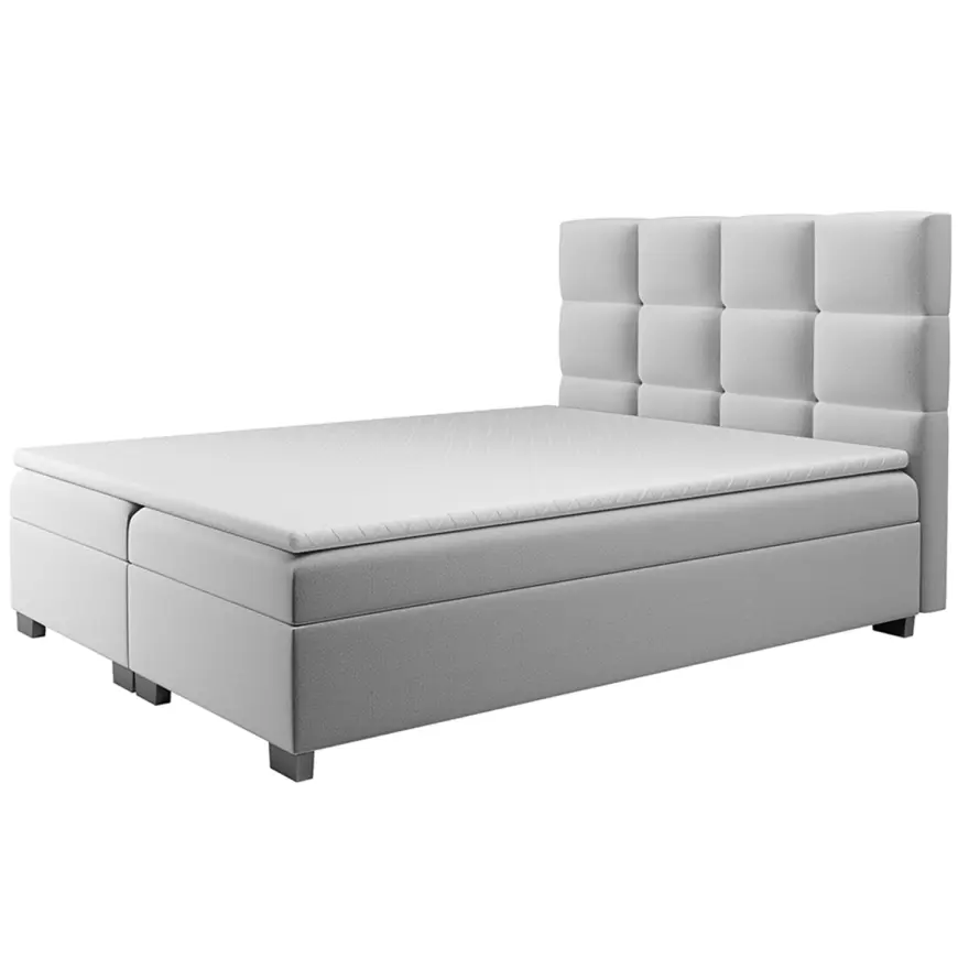 Łóżko Kanada z topperem 180x200 Alfa 17