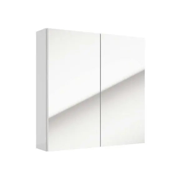 Szafka wisząca z lustrem Salsa 60 cm biała