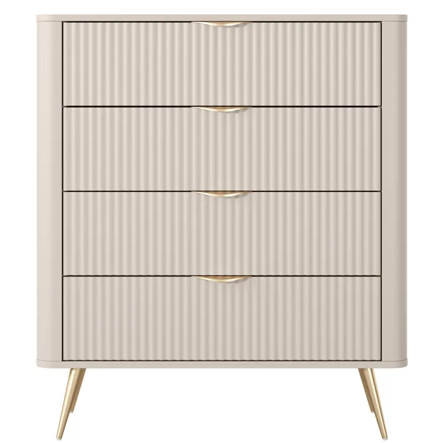 Komoda Lante Beige 4s Beż